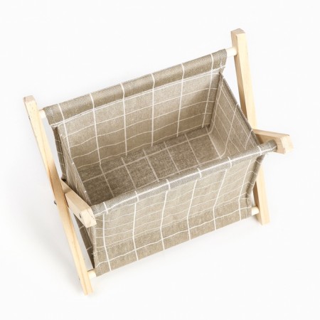 Newspaper, stand for books and magazines, 26 × 16 × 23 cm, cage-3