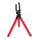 Luazon-Treasel tripod is desktop, for phone, flexible legs, 26 cm, red