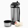 Thermos, 5 l, Volume "Columbus", with two circles, retains heat 24 hours, 15 x 46.7 cm, chrome