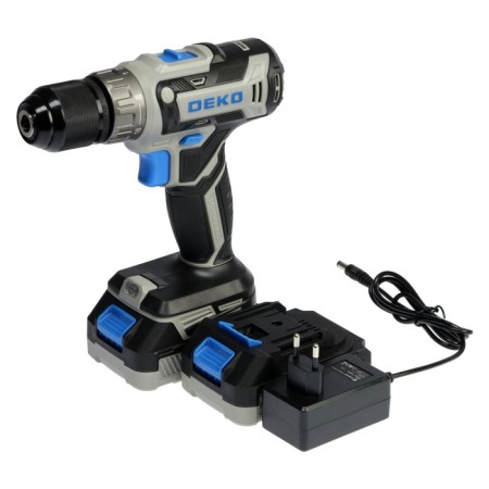DREAR DEKO DKCD20V PRO, 20 V, 2x2 Ah, case + set of tools 63 subjects