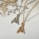 Kulons "Demetrons" Shock gesture, color silver-gold, l = 40 cm