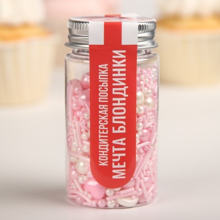 Confectionery Sprinking "Dream of Blonde", 50 g-1