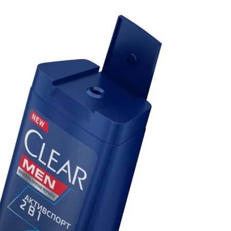 Hair shampoo Clear Men 2 B1 "Activity", 400 ml-2