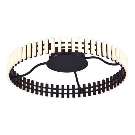 Ceiling Ceiling ST LUCE. SL6203.402.40. Estense. 1x40 W, LED, 3000K, 3200 LM, 60x60x11 cm, black color