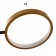 Causteen with PDU 2299/7GD LED 136W 3000-6000k gold 77x77x18 cm Bayerlux