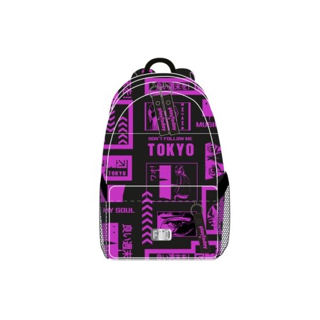 Backpack for girls, size 15x30x40 cm-6