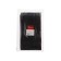 Torso steering wheel, 38 cm, artificial leather, pattern, red thread