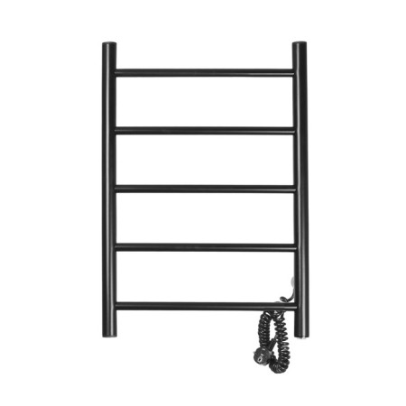 Electric towel Domoterm 109-5, 500x710 mm, right, black matte-1