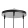 Bayerlux lamp "Kovalce" 3he27 40W black 33x33x35-120cm
