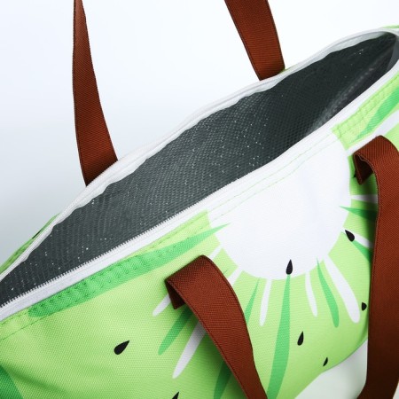 Tarmosumka with zipper, green color-3