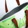 Tarmosumka with zipper, green color