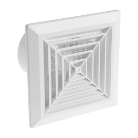 Exhaust Vento fan 100VF, D = 100 mm, 14 W, 130 m³/h, 30 dB, white-1