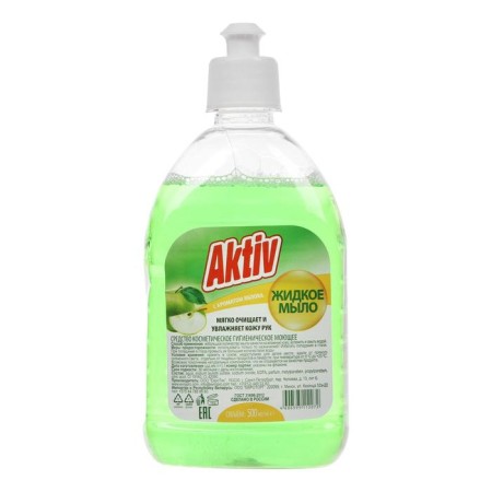 Liquid soap Aktiv "Yabloko", 500 ml