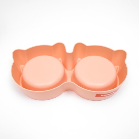 Double curly bowl 28 x 14 x 5 cm, beige-2