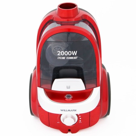 Vacuum cleaner Willmark VC-2067cy, 2000/400 watts, black and red-2