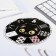 A set of magnetic bookmarks 8 pcs on a round substrate "Kotik"