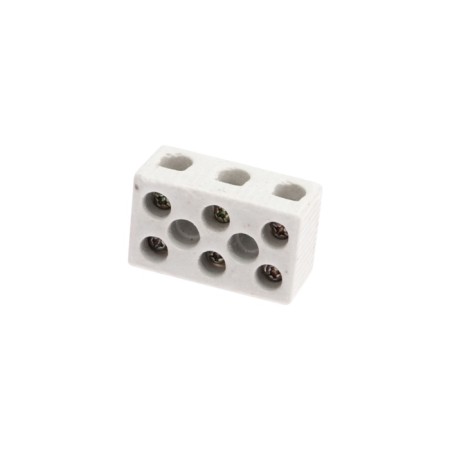 Clement ceramic screw KV 10 mm² 3 pairs of contacts with a fastener (84 pcs./Union) Rexant-1