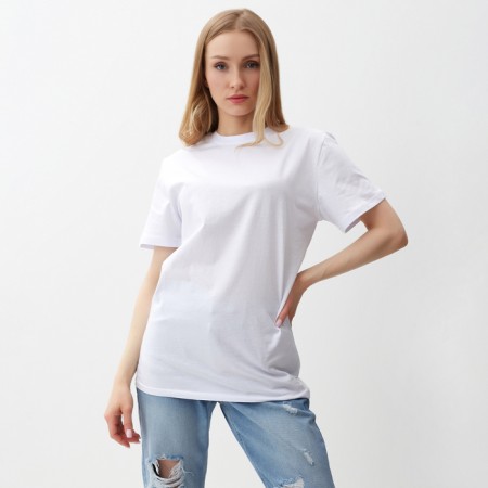 T -shirt female, white color, size 52