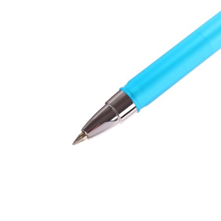 Ballpoint handle FIRSTWRITE Creative, node 0.5 mm, blue ink, matte case Silk Touch, mix-2