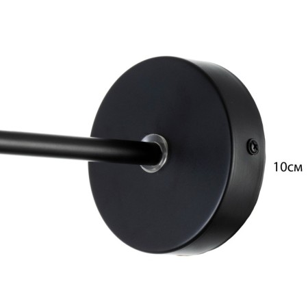 Bra "drop" E27 40W black 10x10x35-135cm-6