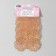 Knitted elements "Flowers", 4.5 × 4.5 cm, 10 pcs, peach pink/chameleon