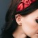 Earrings "Kuffs" Cuffs, set of 5 pcs., Colored in gold