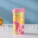 A glass with a lid is plastic "citrus", 470 ml