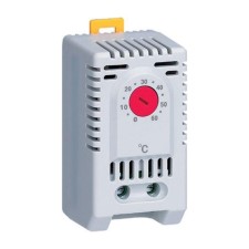 Thermostat NC EKF TNC10M, heating, on Din Rika, 10A, 230V, IP20