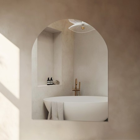 Arc mirror, wall, 40x50 cm