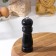 Mill for Dilyan spices, 15.5 × 4.5 cm, metallic mechanism, color black tree