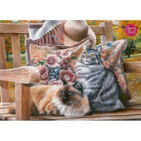 Puzzle "cat gatherings", 1000 elements-1