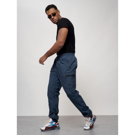Sports male winter, size 48, blue color-10
