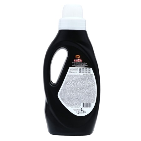 Liquid for washing Qualita, gel, for dark tissues, 1 liter-5