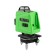 Laser level AMO LN 4D-360-5, 20 m, 520 nm, grade 2