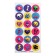 Game set Funny Box "Beasts": keychain, stickers, card