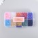 Glass beads 6/0 in the box 10 divisions "multi -colored" 1 division = 10 g 12.8x6.5x2.2 cm