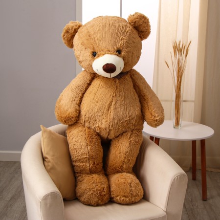 Soft toy "Bear", 110 cm, brown-4