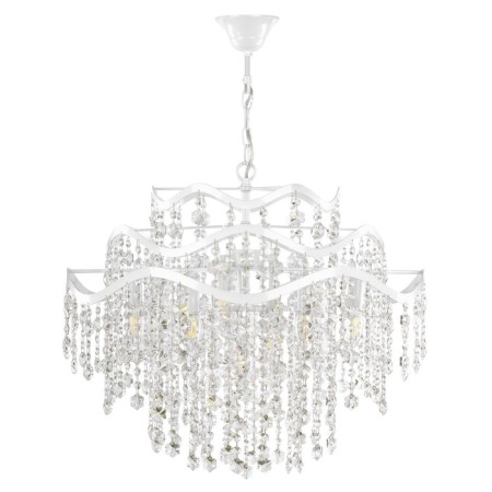 Chandelier Charlotte, 9x40W E14, white color-1