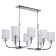 Palermo chandelier, size 66x262x110 cm, 480W 8xe14 IP 20