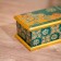 Wooden box, batik 16x11x8 cm