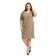 Women's dress, size 58, brown color