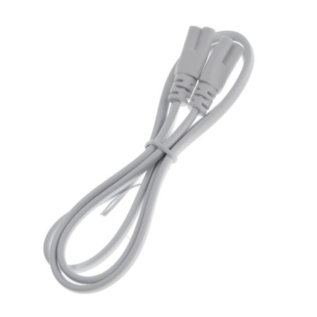 Wire for connecting lamps for plants ULI-P Uniel, 80 cm, 3 contacts, white