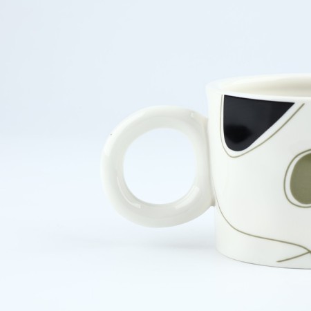 Ceramic geometric mug, 400 ml-1