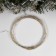 Garland "thread" 5 m Rosa, IP20, silver thread, 50 LED, glow warm white, USB