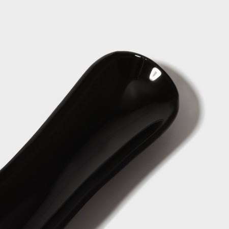 Glass stand under a spoon of Black, 23.5 × 8.3 cm, black color-5