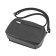Female bag, artificial leather, black 20x7x14 cm