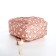 School backpack of textiles on lightning, 3 pockets, pink color