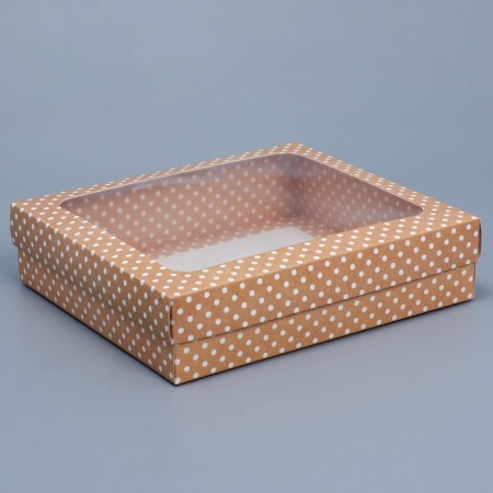 Gift box, packaging, “peas”, 23.5 x 20.5 x 5.5 cm-2