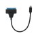 Adapter for SATA, connecting hard drives to Type-C, black