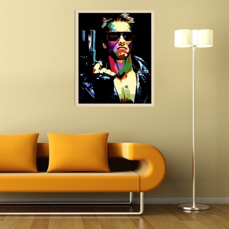 Picture on the numbers "Arnold Schwarznegger", 40 × 50 cm, 26 colors-2
